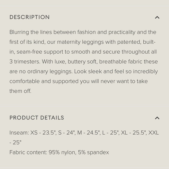 BLANQI EVERYDAY Maternity Belly Support Leggings - Picture 6 of 7